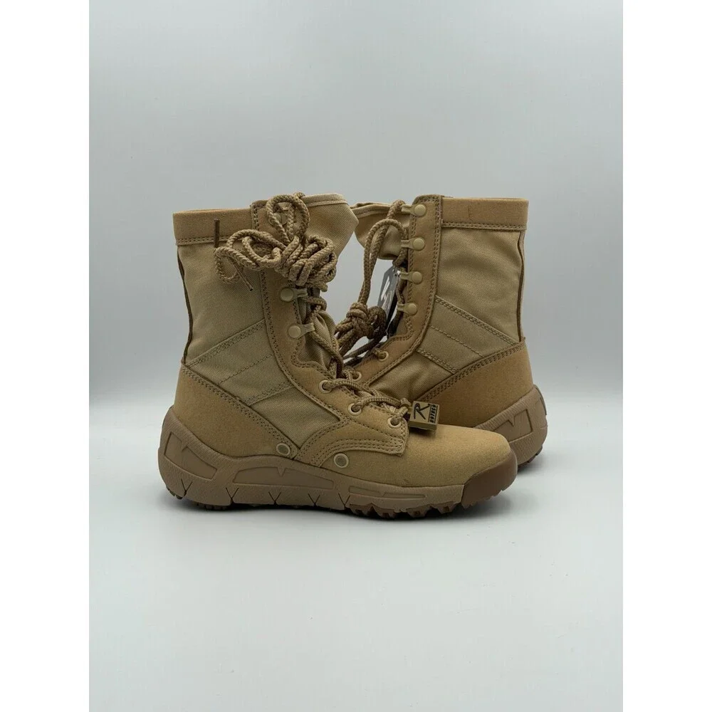 NWT Rothco V-Max Lightweight Tactical Boot Men's 5R Coyote Brown Lace Up Hiking